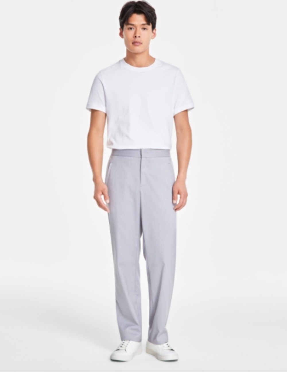 Alfani Men's Clean Heathered Pants, SIZE 36x32US NWT